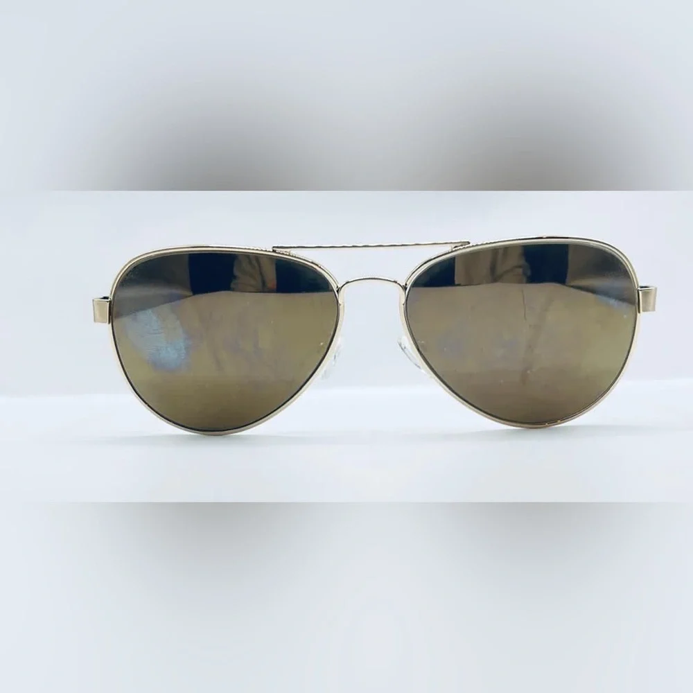 RealTree T624 Black Gold Oval Sunglasses Frames Only